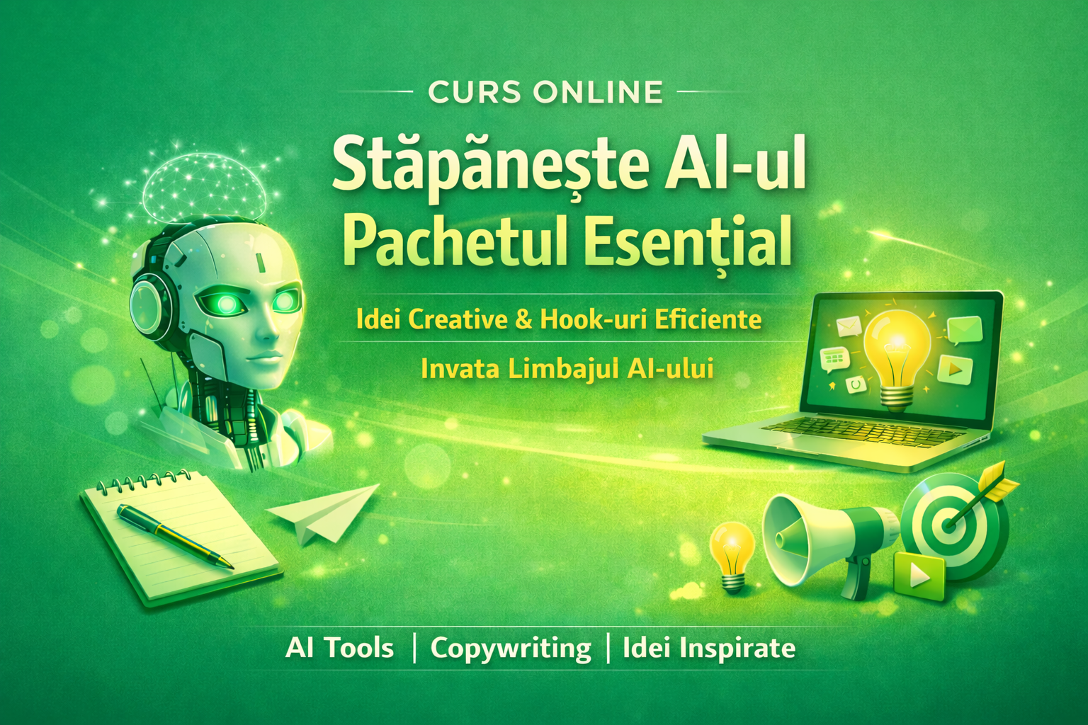 Învață să lucrezi cu Inteligența Artificială